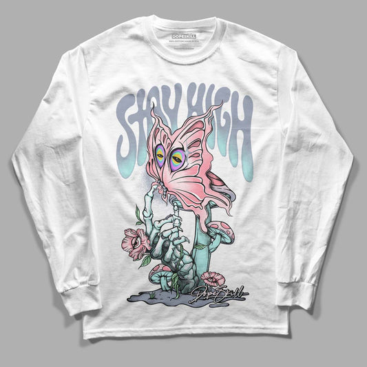 Easter 5s DopeSkill Long Sleeve T-Shirt Stay High Graphic - White