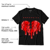 AJ 9 Chile Red DopeSkill T-Shirt Tear My Heart Out Graphic