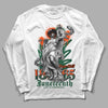 Dunk Low Team Dark Green Orange DopeSkill Long Sleeve T-Shirt Juneteenth Graphic - White