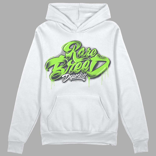 Green Bean 5s DopeSkill Hoodie Sweatshirt Rare Breed Type Graphic - White 