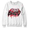 Jordan 1 Heritage DopeSkill Sweatshirt Rare Breed Graphic - White