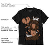 AJ 1 Mid Dark Chocolate DopeSkill T-Shirt Love Sick Graphic