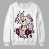 Dunk Low Night Maroon and Medium Soft Pink DopeSkill Sweatshirt BEAN Graphic Streetwear - White 