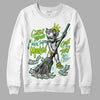 Dunk Low Reverse Brazil DopeSkill Sweatshirt Gettin Bored With This Money Graphic - White