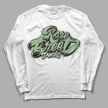 Jordan 4 Retro “Seafoam” DopeSkill Long Sleeve T-Shirt Rare Breed Type Graphic Streetwear  - White 