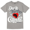 Jordan 11 Cool Grey DopeSkill Grey T-Shirt Do It For The Culture Graphic Streetwear