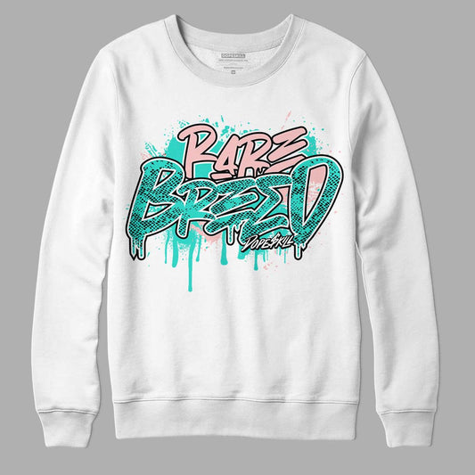 Green Snakeskin Dunk Low DopeSkill Sweatshirt Rare Breed Graphic - White