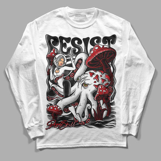 Jordan 13 Retro Playoffs DopeSkill Long Sleeve T-Shirt Resist  Graphic Streetwear - White 