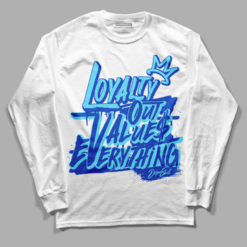 SB Dunk Argon DopeSkill Long Sleeve T-Shirt LOVE Graphic - White 