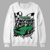 Jordan 3 WMNS “Lucky Green” DopeSkill Sweatshirt ENGINE Tshirt Graphic Streetwear - White 