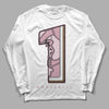 Dunk Low Teddy Bear Pink DopeSkill Long Sleeve T-Shirt No.1 Graphic - White 