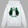 Jordan 1 Low Lucky Green DopeSkill Hoodie Sweatshirt Breathe Graphic Streetwear - White 