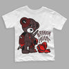 Jordan 12 x A Ma Maniére DopeSkill Toddler Kids T-shirt Broken Heart Graphic Streetwear - White 