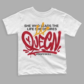 Cardinal 7s DopeSkill Toddler Kids T-shirt Queen Graphic - White 