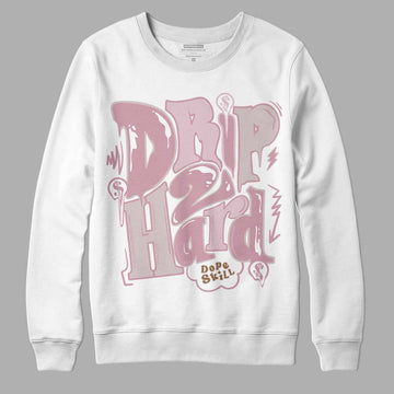 Dunk Low Teddy Bear Pink DopeSkill Sweatshirt Drip Too Hard Graphic - White 