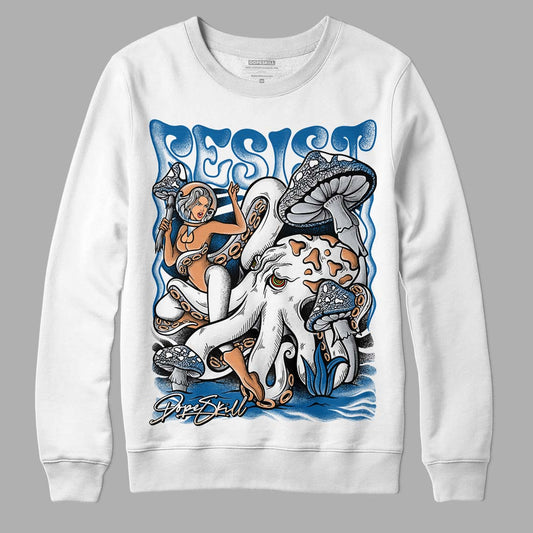 Jordan 3 Retro Wizards DopeSkill Sweatshirt Resist Graphic Streetwear - White