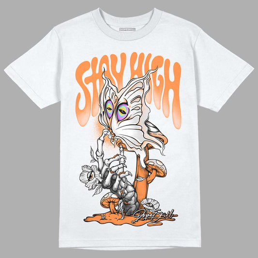 Dunk Low Peach Cream (W) DopeSkill T-Shirt Stay High Graphic - White
