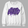 PURPLE Collection DopeSkill Sweatshirt Rare Breed Graphic - White 