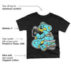 Aqua 5s DopeSkill Toddler Kids T-shirt Bear Steals Sneaker Graphic