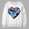 Travis Scott x Jordan 4 Retro 'Cactus Jack' DopeSkill Sweatshirt Heart Jordan 4 Graphic Streetwear - White 