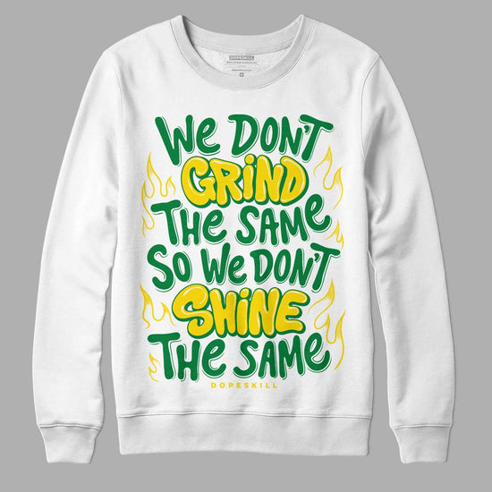 Dunk Low Reverse Brazil DopeSkill Sweatshirt Grind Shine Graphic Streetwear - White 