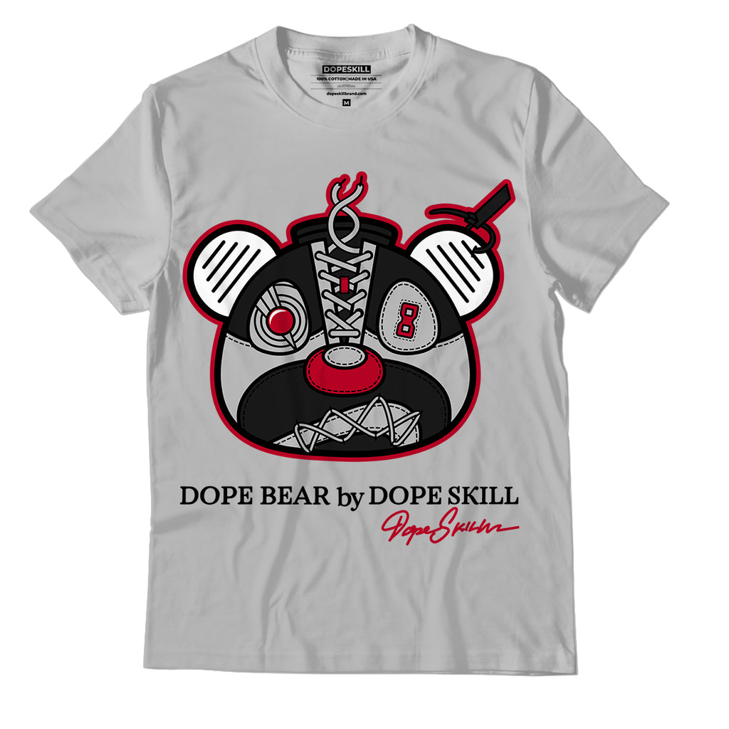Jordan 9 Particle Grey DopeSkill Particle Grey T-shirt Sneaker Bear Head Graphic