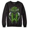 Neon Green Collection DopeSkill Sweatshirt DopeSkill Evolution Graphic - Black