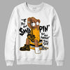 Black Taxi 12s DopeSkill Sweatshirt If You Aint Graphic - White 