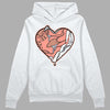 DJ Khaled x Jordan 5 Retro ‘Crimson Bliss’ DopeSkill Hoodie Sweatshirt Heart Jordan 5 Graphic Streetwear - White 