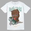 Safari Dunk Low DopeSkill T-Shirt Money Talks Graphic - White 