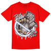 Cherry 11s DopeSkill Varsity Red T-shirt Takin No L's Graphic