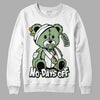 Jordan 4 Retro “Seafoam” DopeSkill Sweatshirt Hurt Bear Graphic Streetwear  - White