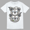 Jordan 6 Retro Cool Grey DopeSkill T-Shirt New Double Bear Graphic Streetwear - White