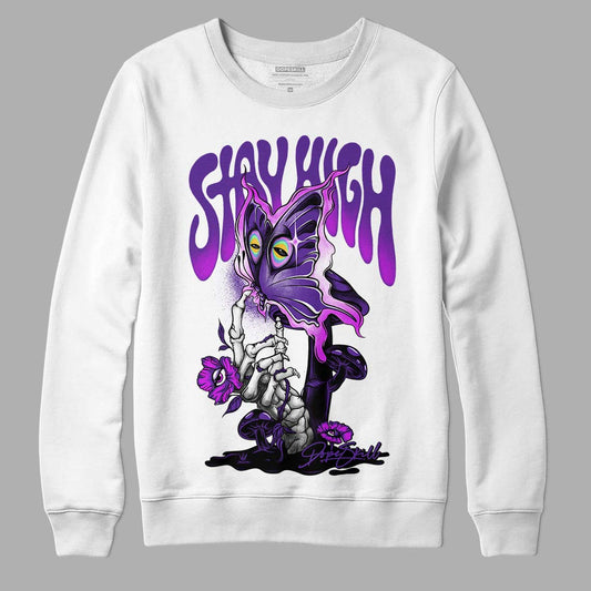 Court Purple 13s DopeSkill Sweatshirt Stay High Graphic