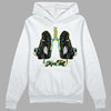 Aqua 5s DopeSkill Hoodie Sweatshirt Breathe Graphic - White