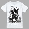 Jordan 1 High 85 Black White DopeSkill T-Shirt MOMM Bear Graphic Streetwear - White 