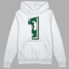 Gorge Green 1s DopeSkill Hoodie Sweatshirt No.1 Graphic - White 