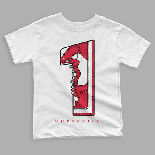Lost & Found 1s DopeSkill Toddler Kids T-shirt No.1 Graphic - White 