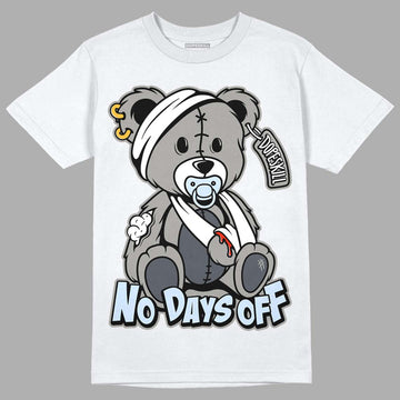 Jordan 6 Retro Cool Grey DopeSkill T-Shirt Hurt Bear Graphic Streetwear - White