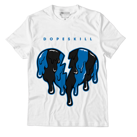 AJ 1 Dark Marina Blue DopeSkill T-Shirt Tear My Heart Out  Graphic