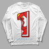 Fruity Pebbles Dunks DopeSkill Long Sleeve T-Shirt No.1 Graphic - White