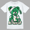 Jordan 2 Retro Lucky Green DopeSkill T-Shirt Hurt Bear Graphic Streetwear - White 