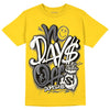 Lightning 4s DopeSkill Tour Yellow T-shirt No Days Off Graphic