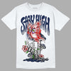 Midnight Navy 4s DopeSkill T-Shirt Stay High Graphic - White