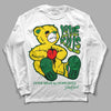 Dunk Low Reverse Brazil DopeSkill Long Sleeve T-Shirt Love Kills Graphic - White