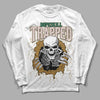 Safari Dunk Low DopeSkill Long Sleeve T-Shirt Trapped Halloween Graphic - White 