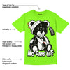 Neon Green Collection DopeSkill Neon Green T-shirt Hurt Bear Graphic