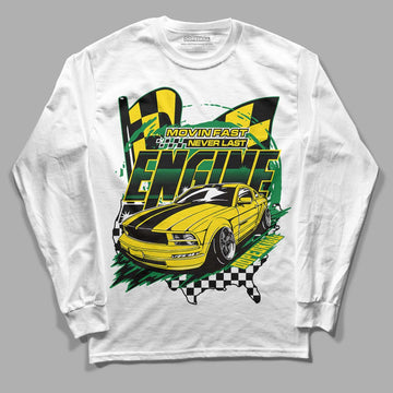 Dunk Low Reverse Brazil DopeSkill Long Sleeve T-Shirt ENGINE Tshirt Graphic - White