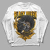 Black Taxi 12s DopeSkill Long Sleeve T-Shirt New Black Queen Graphic - White 