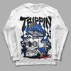 Racer Blue 5s DopeSkill Long Sleeve T-Shirt Trippin Graphic